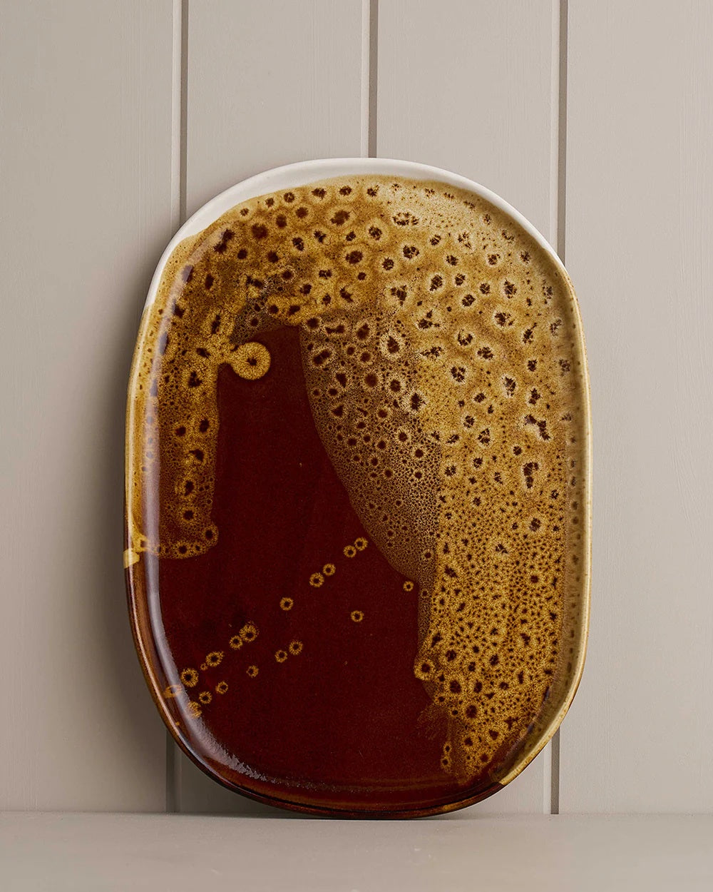 Robert Gordon Oval Platter Crema