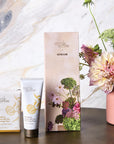 Myrtle and Moss gift pack duet containing their best selling citrus hand cream and soap