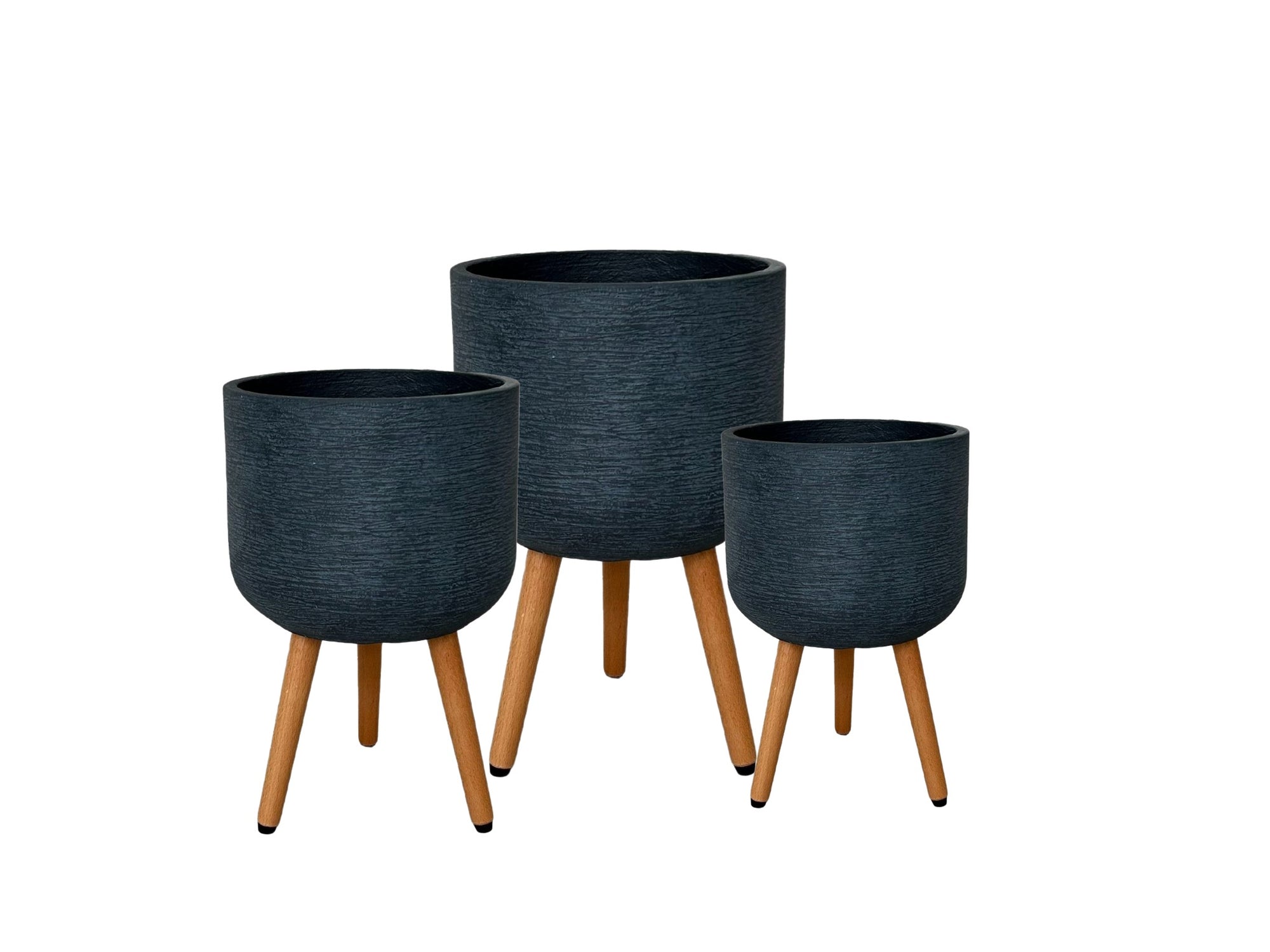 Rhapsody Tripod Planter Grey