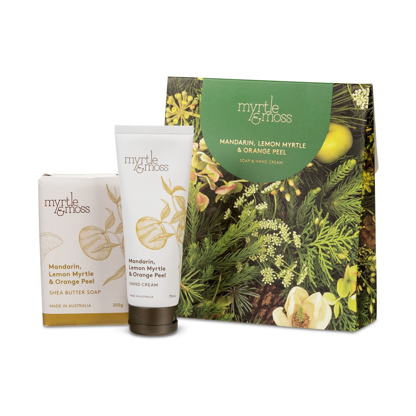 Myrtle & Moss White Flower Duet