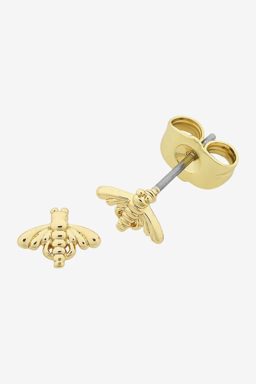 Petite Bee Earrings Gold
