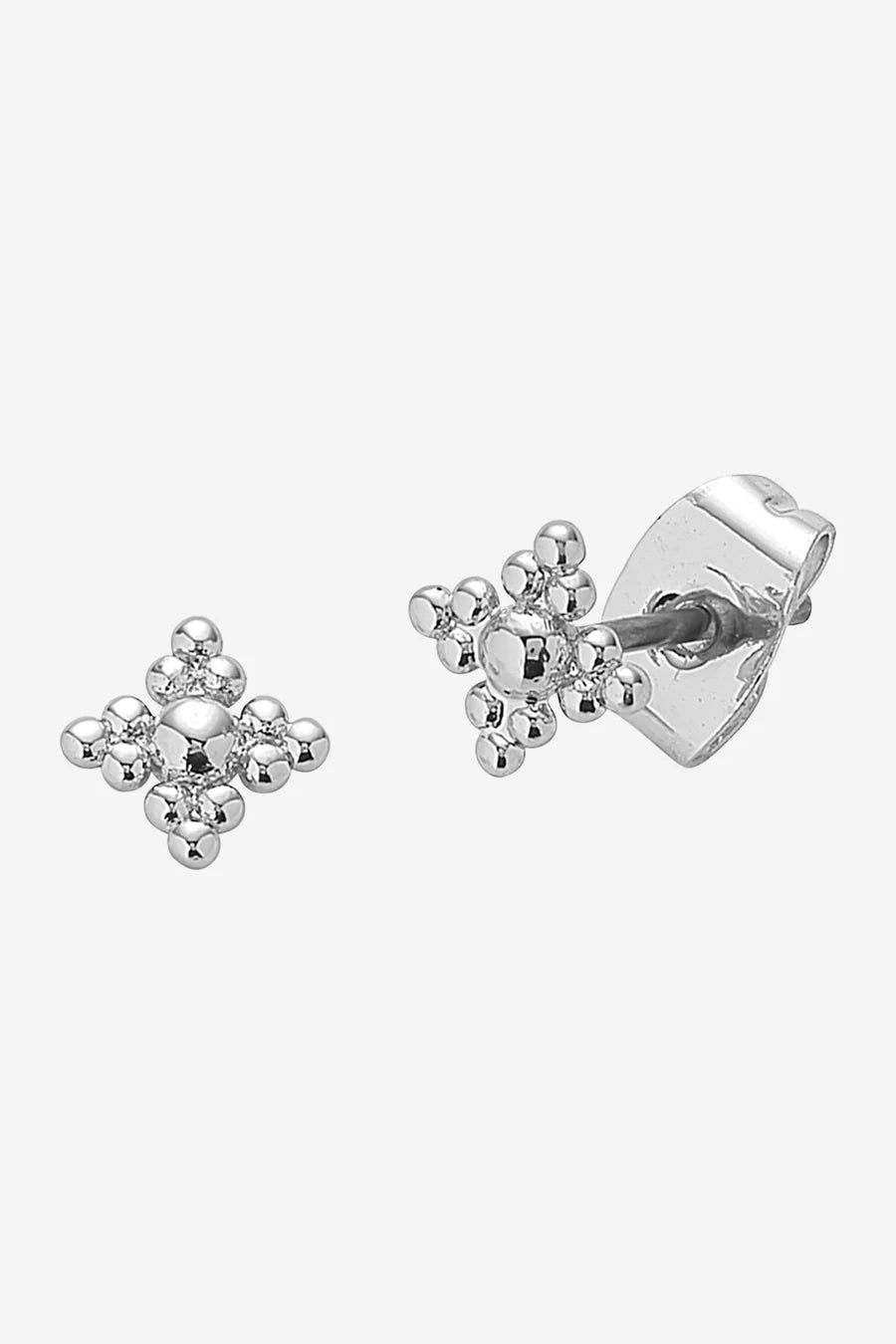 Petite Una Earrings Silver