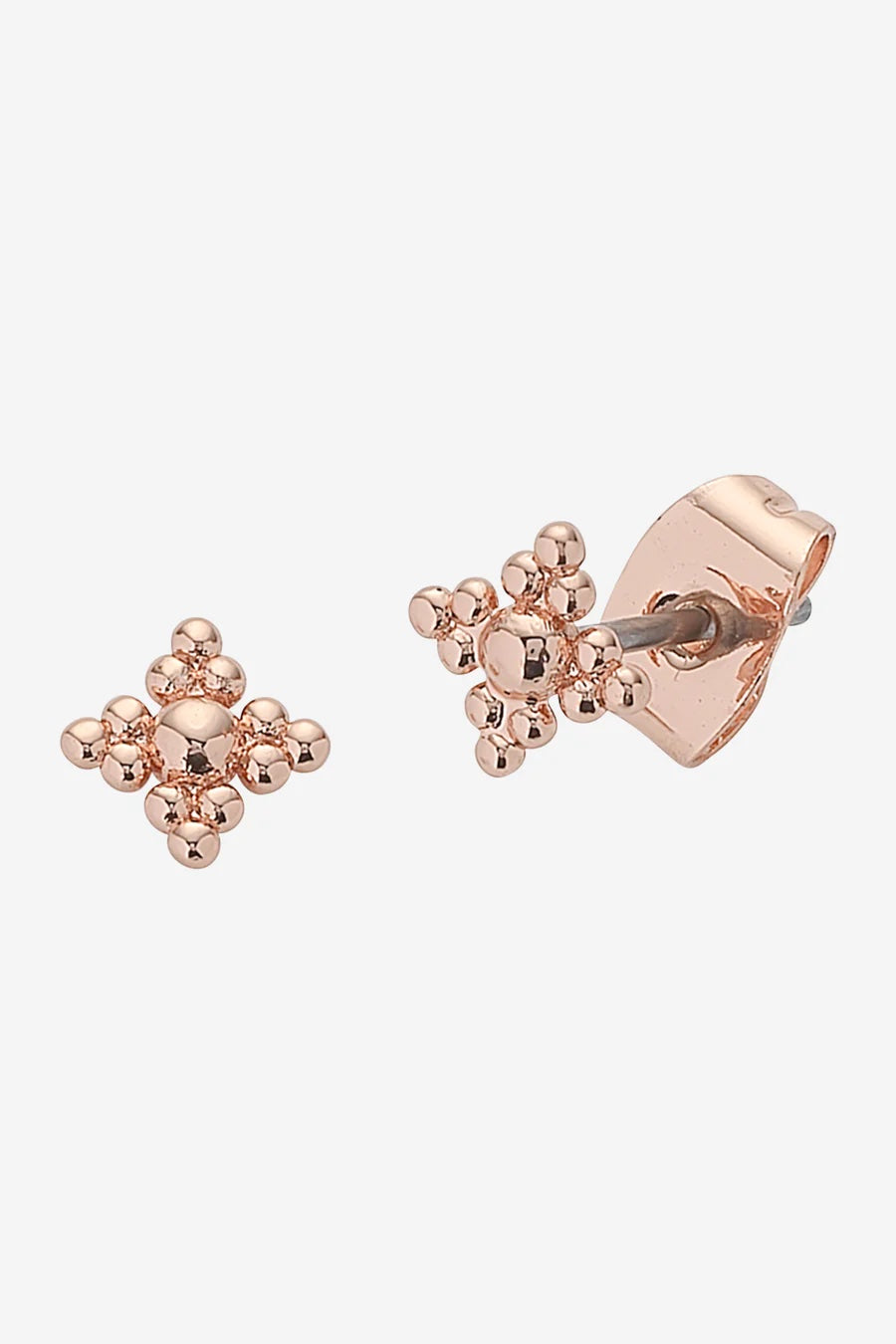 Petite Una Earrings Rose Gold