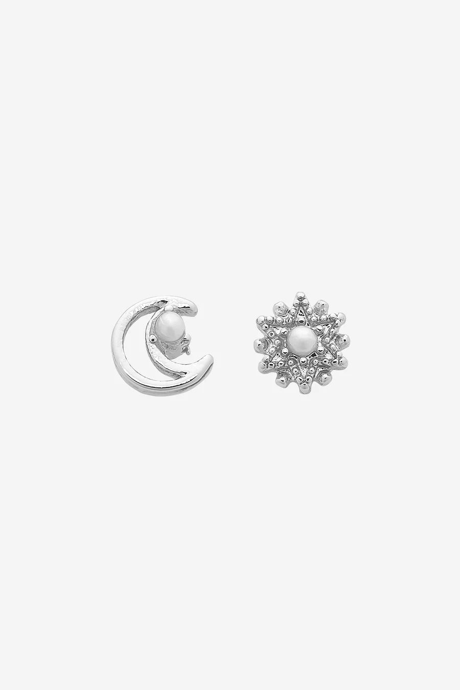 Petite Sailor earrings Silver