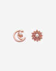 Petite Sailor Earrings Rose Gold