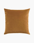 caramel toffee velvet cushion.