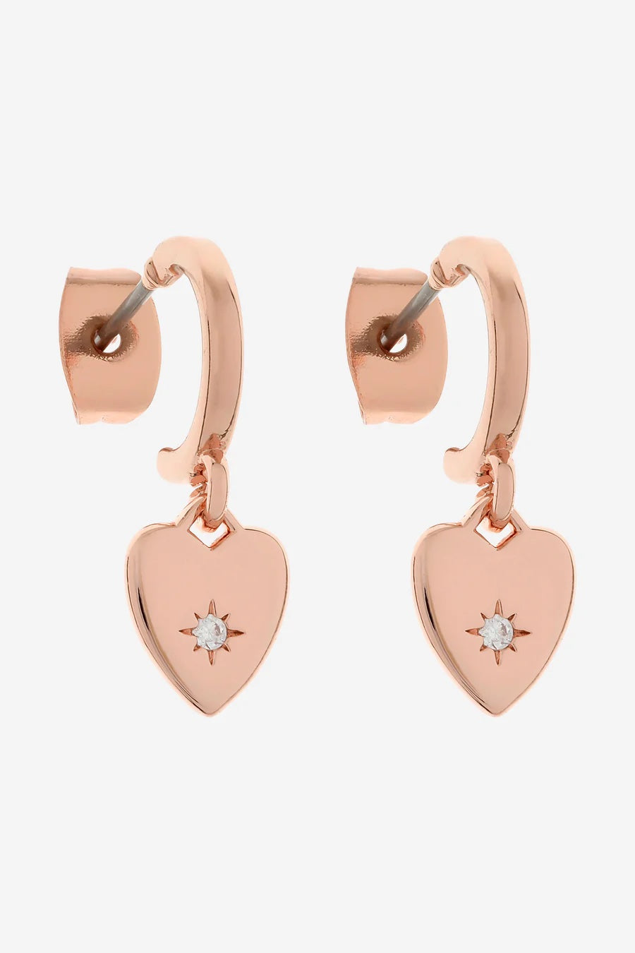 Hestia Huggie Rose Gold