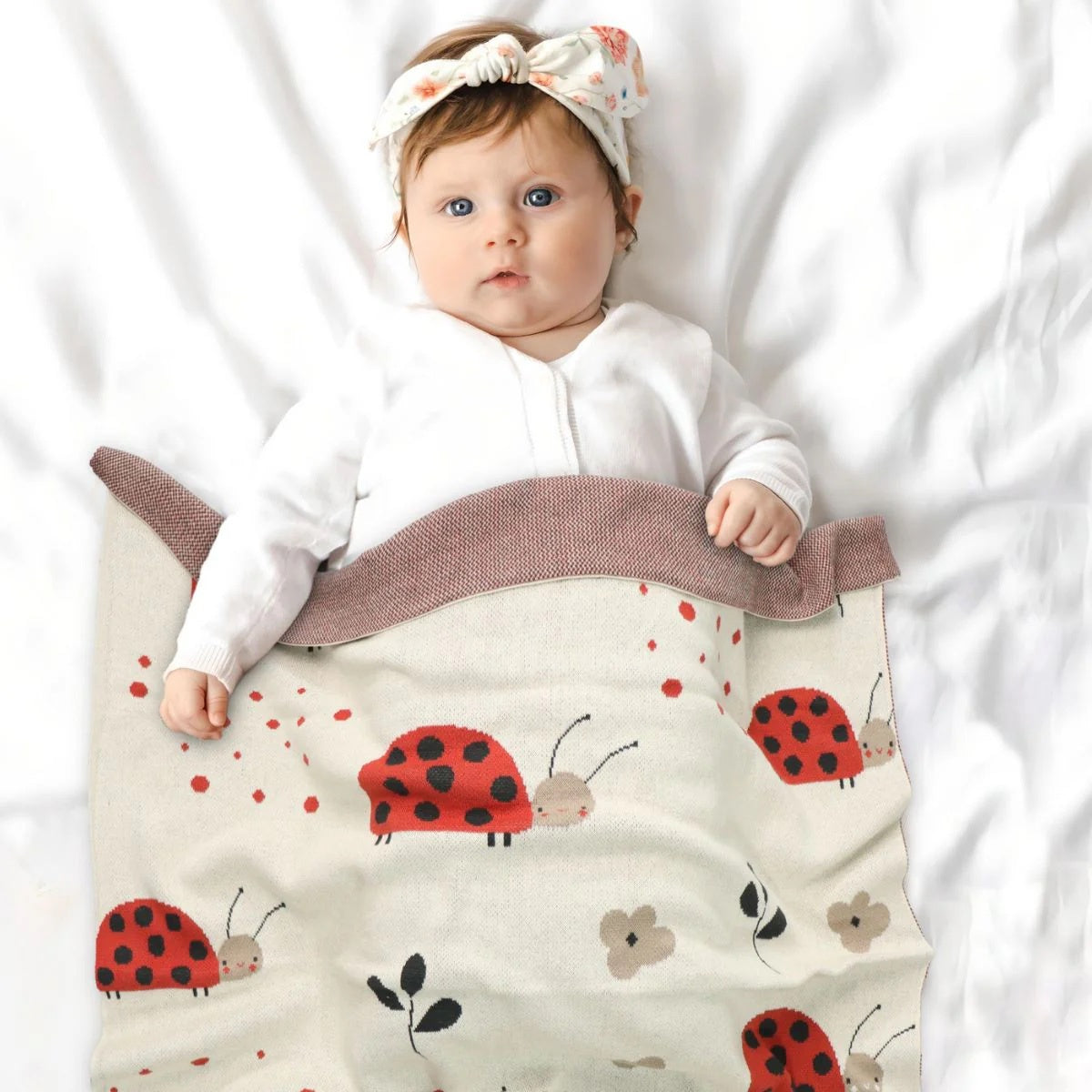 Lilly lady Bird Baby Blanket