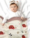 Lilly lady Bird Baby Blanket