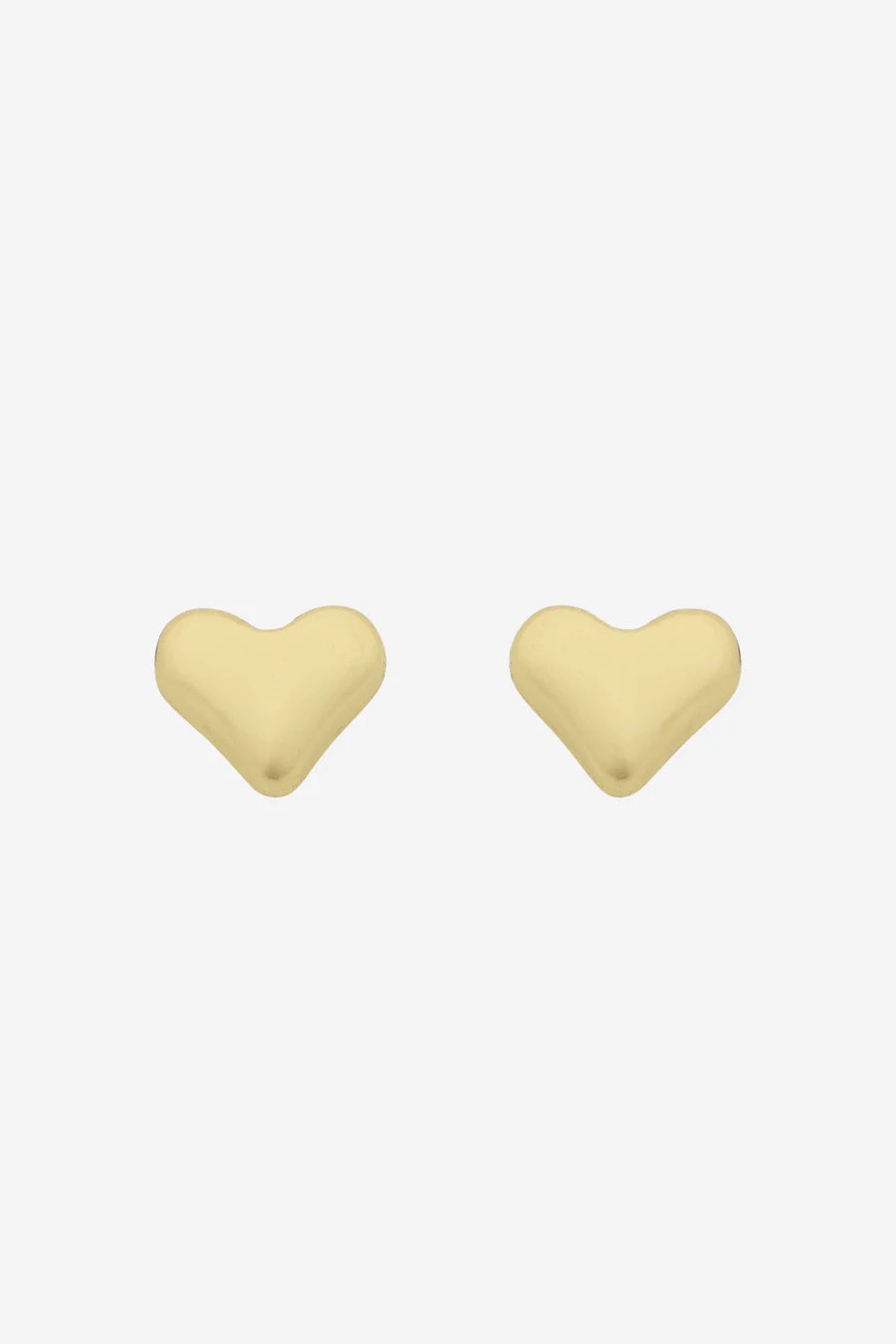 Mariel Gold heart shape earrings