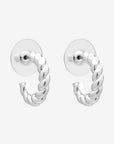 Liberte Sandy hoop earrings silver