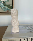 ceramic River Owl by artist Nadia robertson