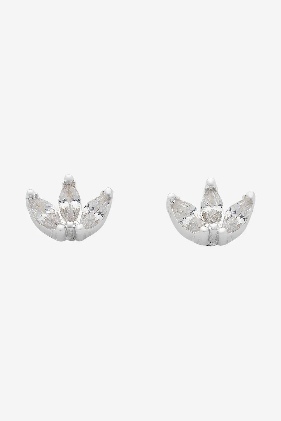 Petite Bud earrings Silver