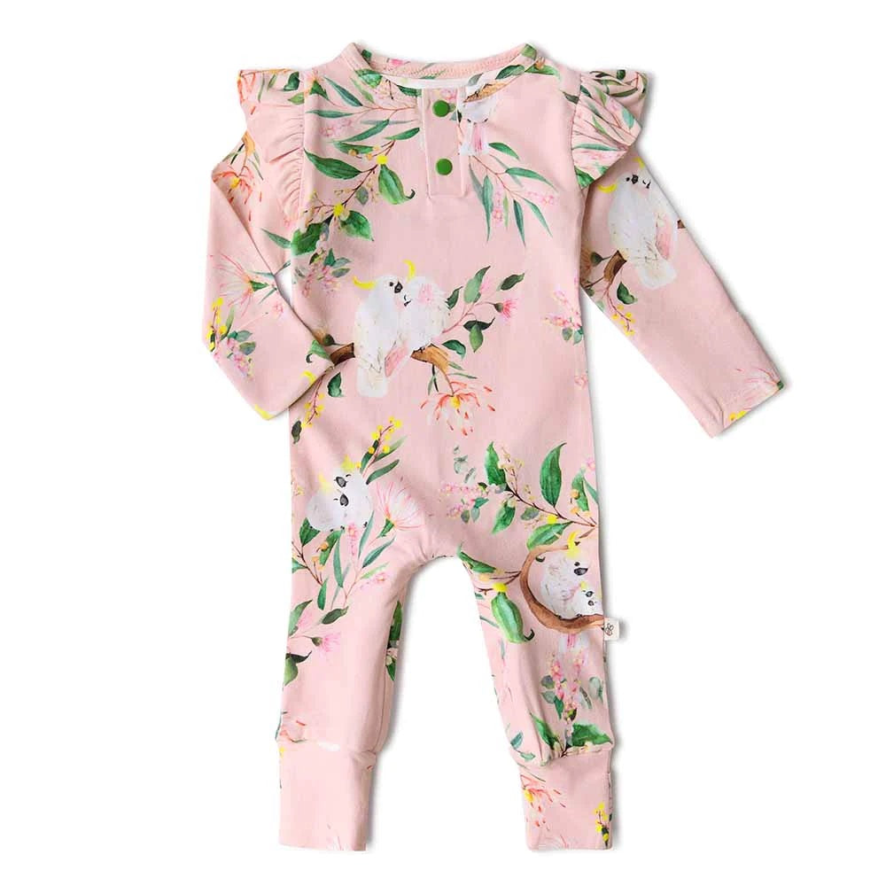 Cockatoo Growsuit 0-3 months