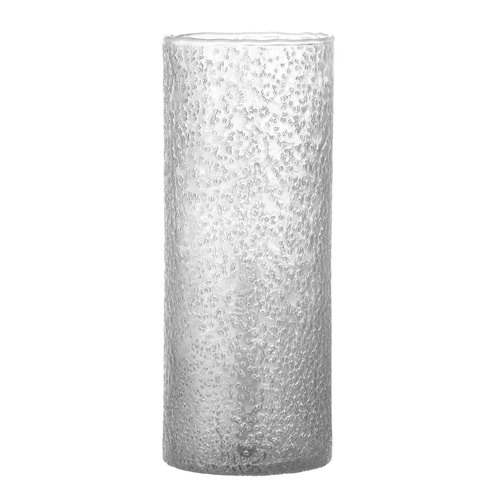 The Zenta Vase by Bloomingville has a good size that makes it useful for many types of bouquets. Besides being practical, the vase's beautiful color will be a lovely colorful addition to any decor. Clear colour