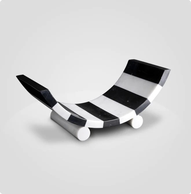 Bianconero Curved Tray