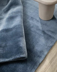 cashmere rug blue tone