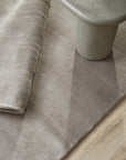 cashmere rug silver tone
