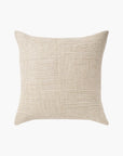 Beige textured cushion