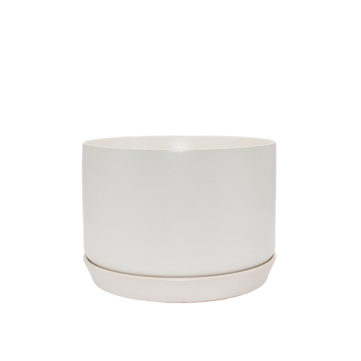Oslo Planter White Wide