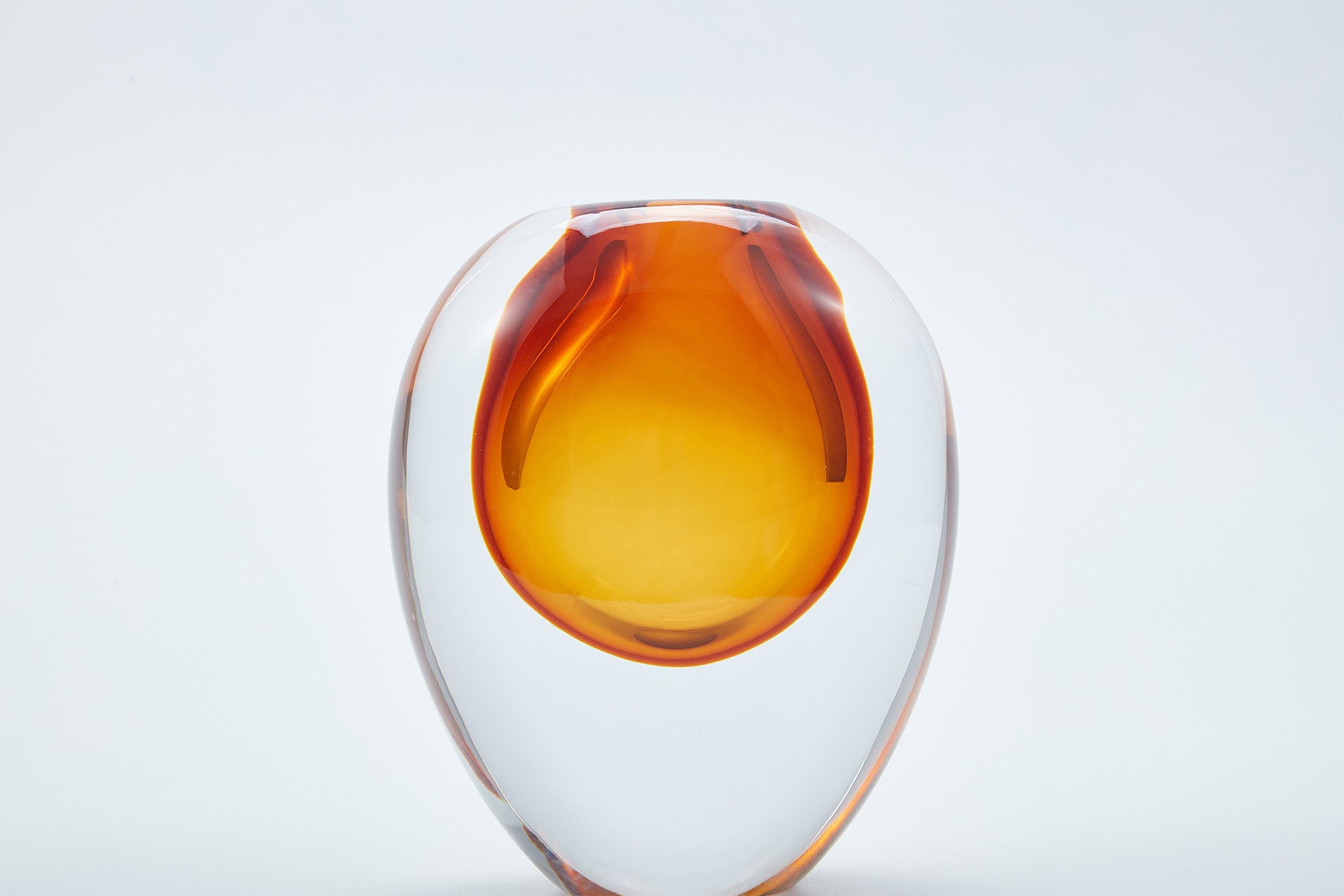 Perle Vase Amber