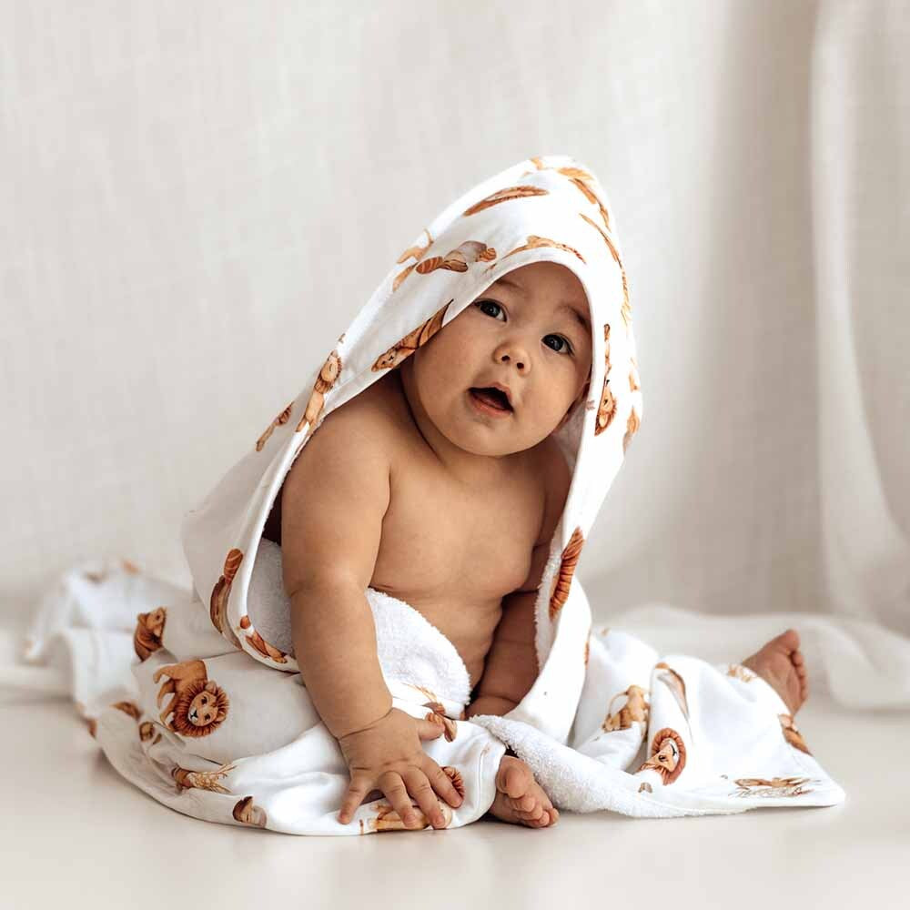 Lion Hooded Towel