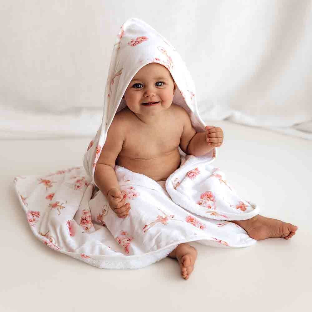 Ballerina Hooded Towel