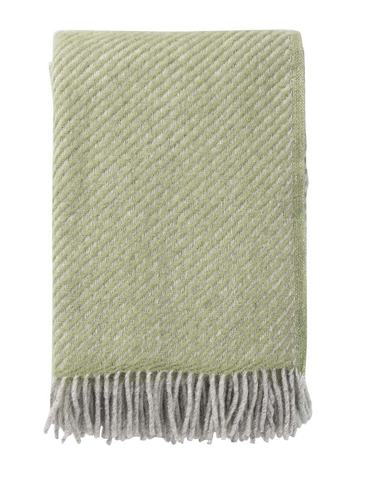 Klippan Carl Blanket Green