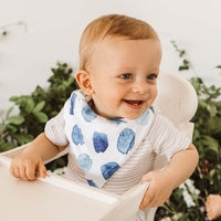Ocean Skies Dribble Bib