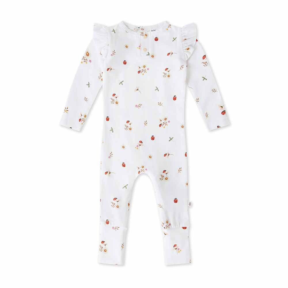 Ladybug Growsuit 0-3 Months