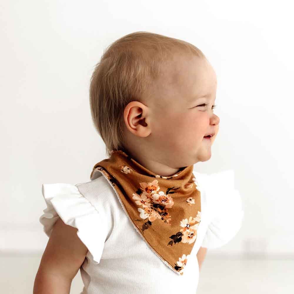 Golden Flower Bib