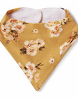 Golden flower Dribble Bib