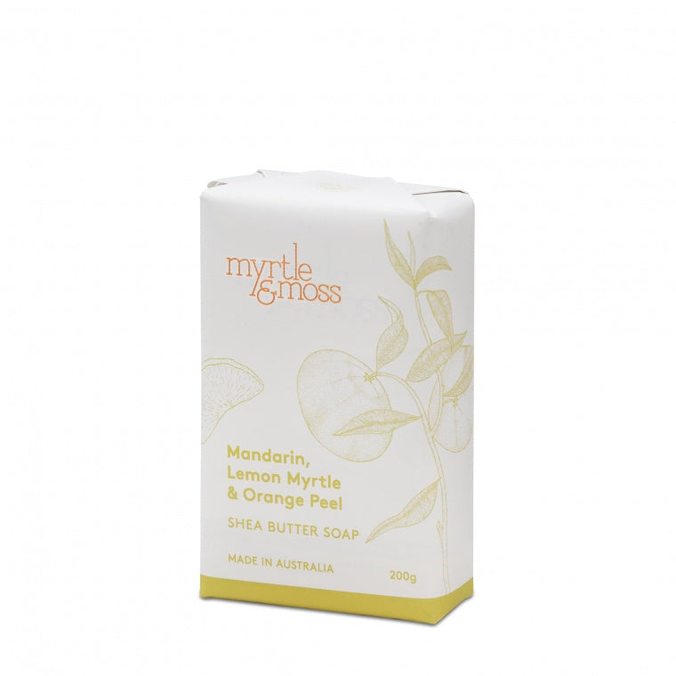 Myrtle & Moss Shea Butter Soap Citrus