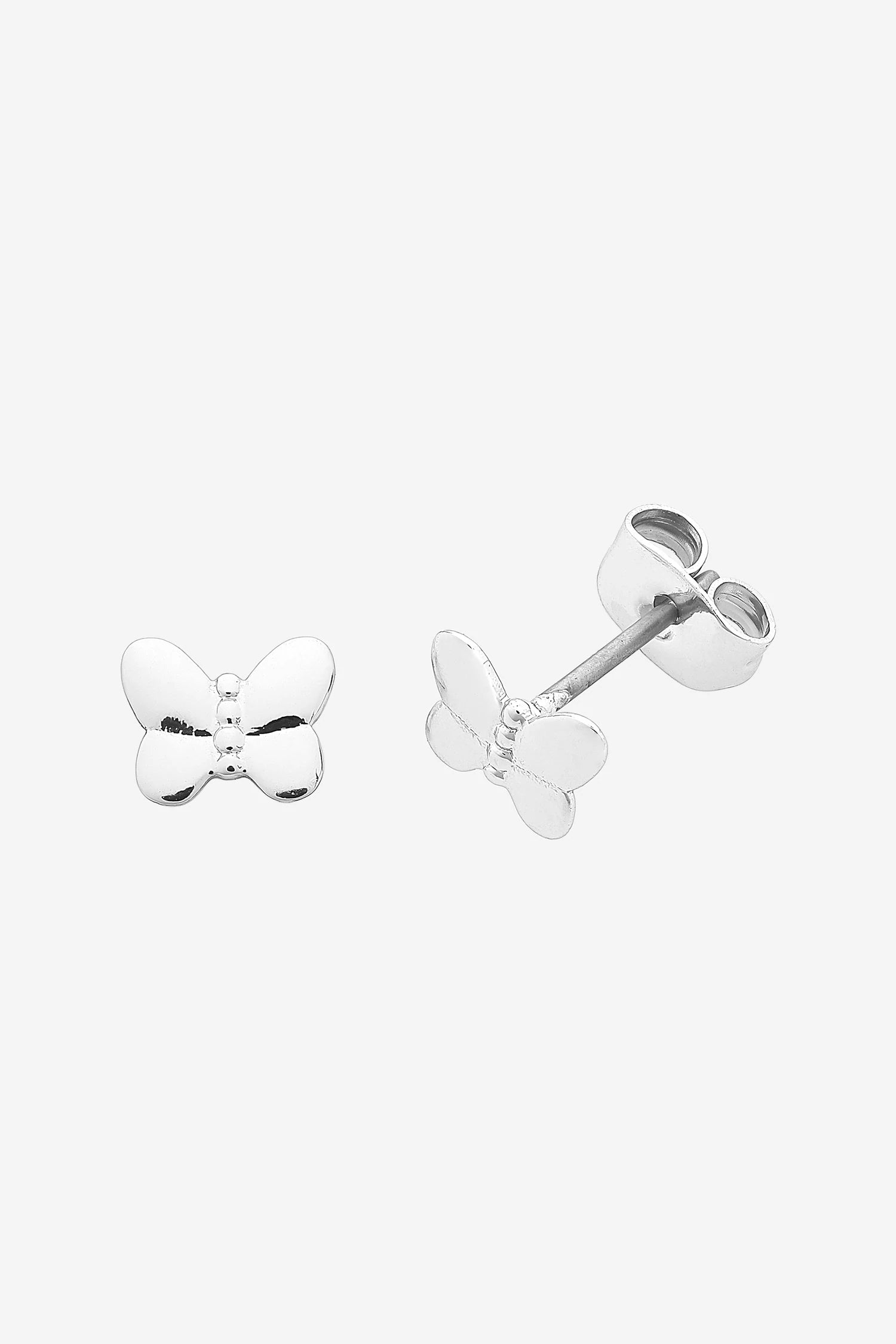 Petite Flutter earrings silver