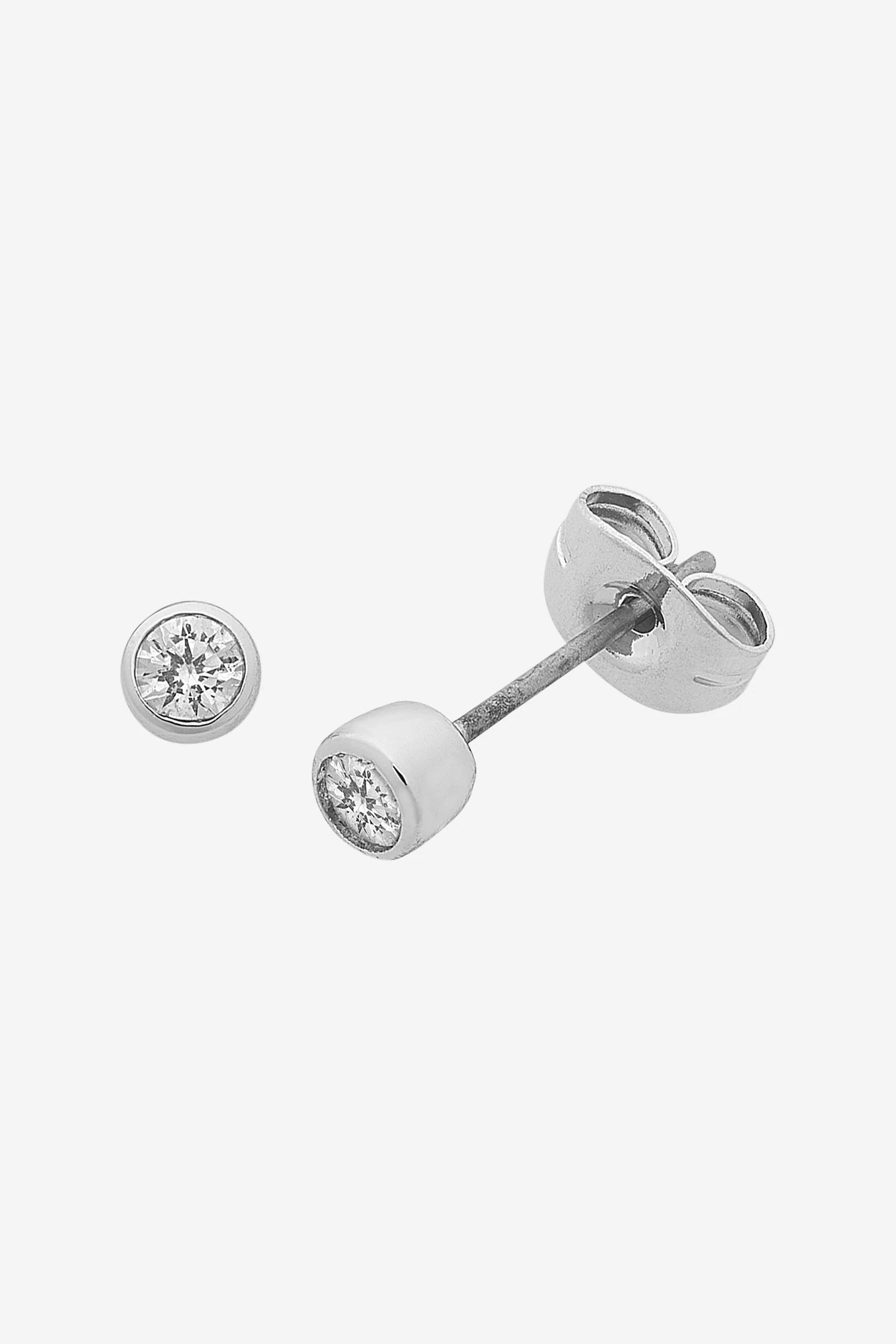 Petite Minnie earrings Silver