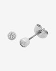 Petite Minnie earrings Silver