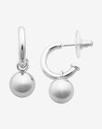 Hazel Silver earrings