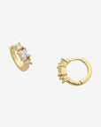 Zadie Gold Huggie