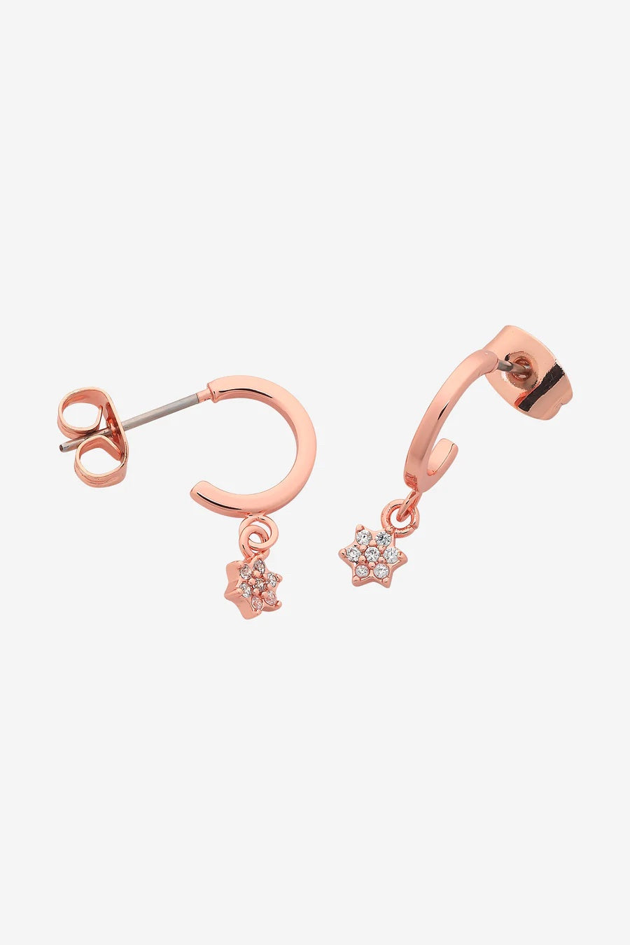 Liberte Glow Huggie rose gold