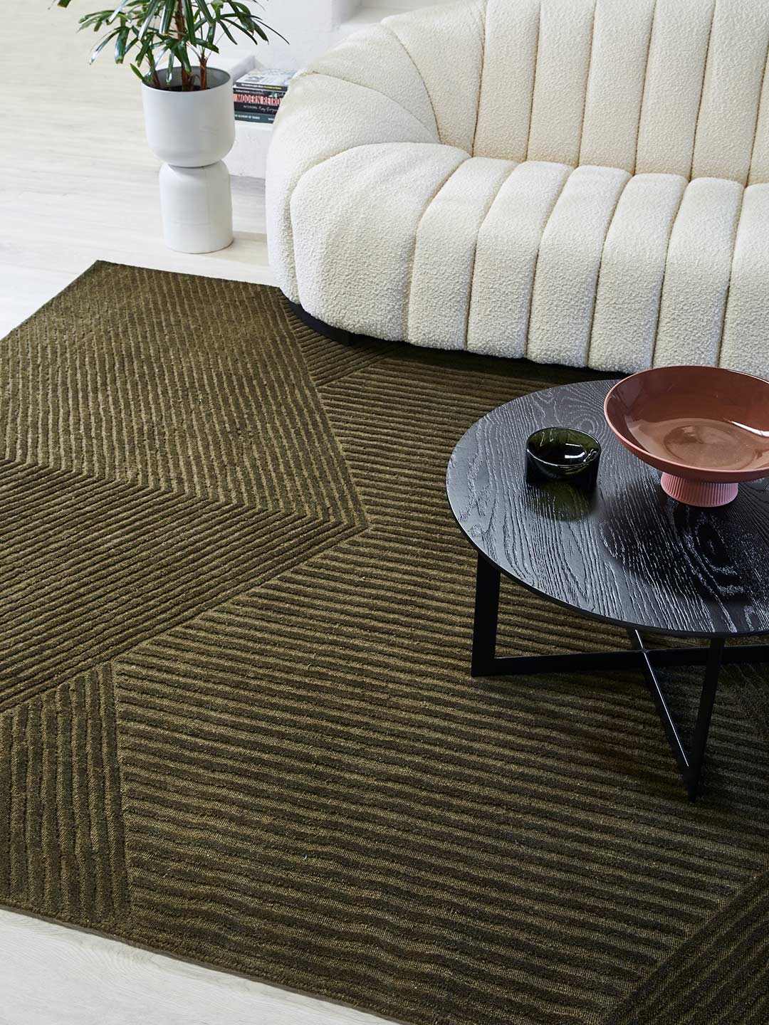 Elm Rug Olive