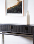 Ribbed Console table
