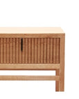 Ribbed Console table