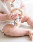 Hexx Rattle Marble Blue