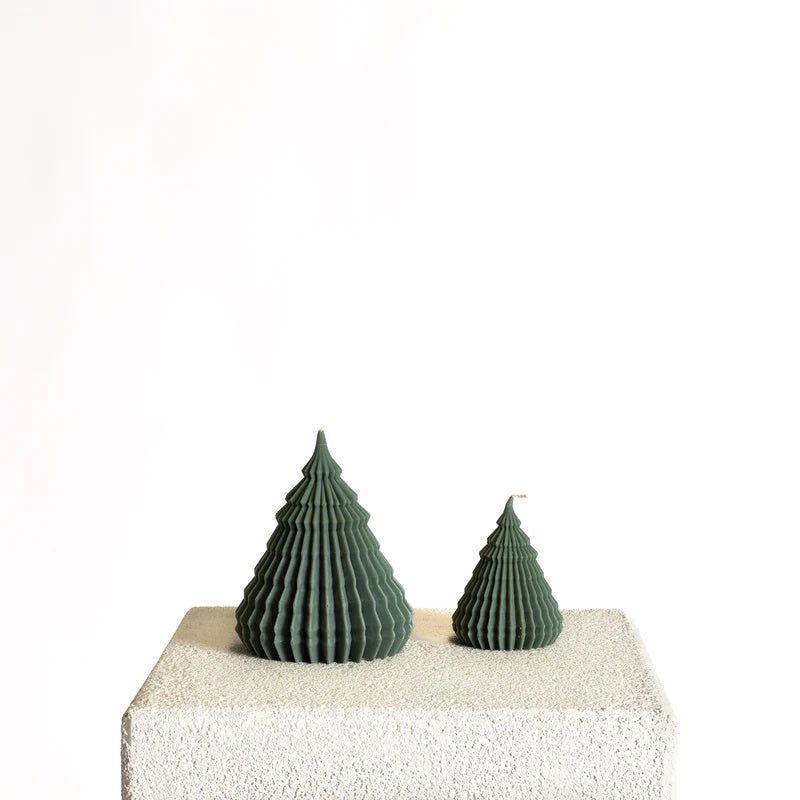 Traditional Christmas Tree Candle
