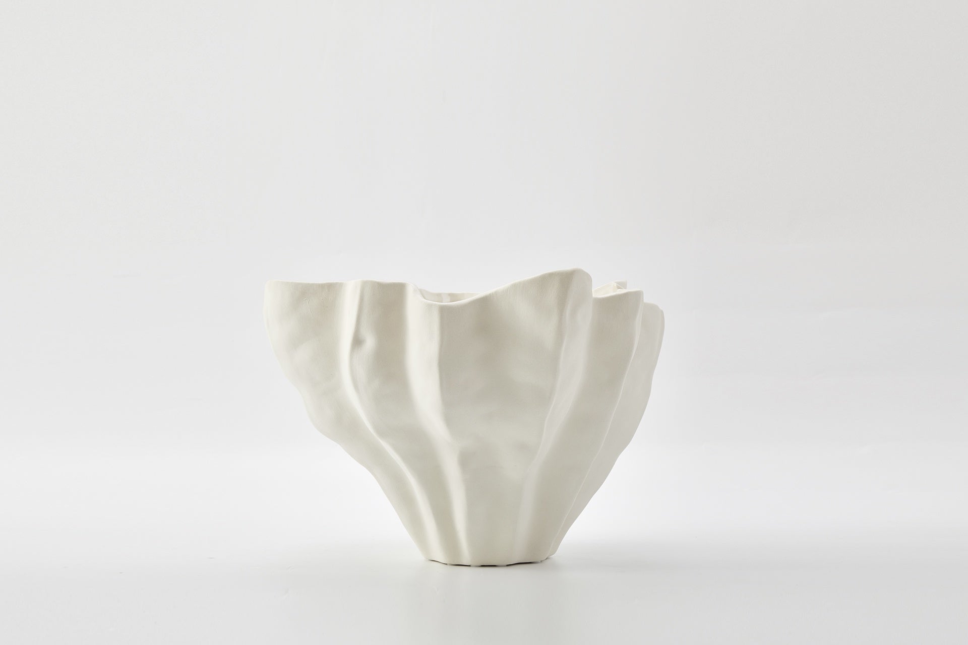 Flute Bowl Ivory