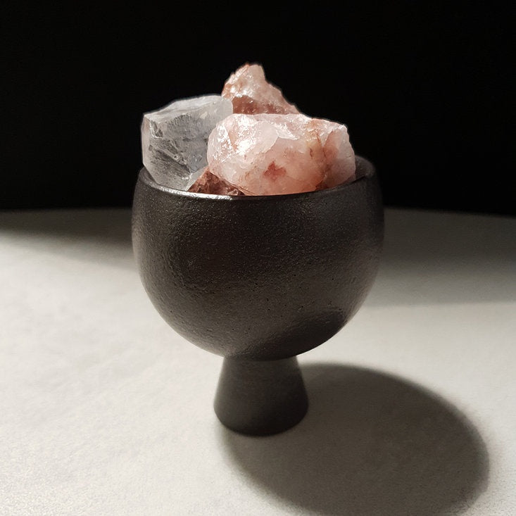 L&#39;ascari crystal potpourri rose quartz