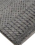 Hamilton Rug Silver Charcoal