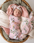 Cockatoo Baby Jersey Wrap Set