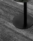 Hamilton Rug Black Silver