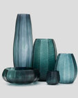 Lotus Vase Petrol